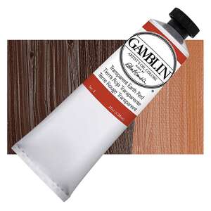Gamblin Artist Grade Yağlı Boya 37Ml Seri 3 Transparent Earth Red - 1