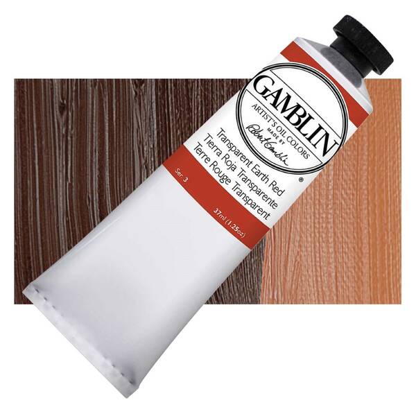 Gamblin Artist Grade Yağlı Boya 37Ml Seri 3 Transparent Earth Red - 1