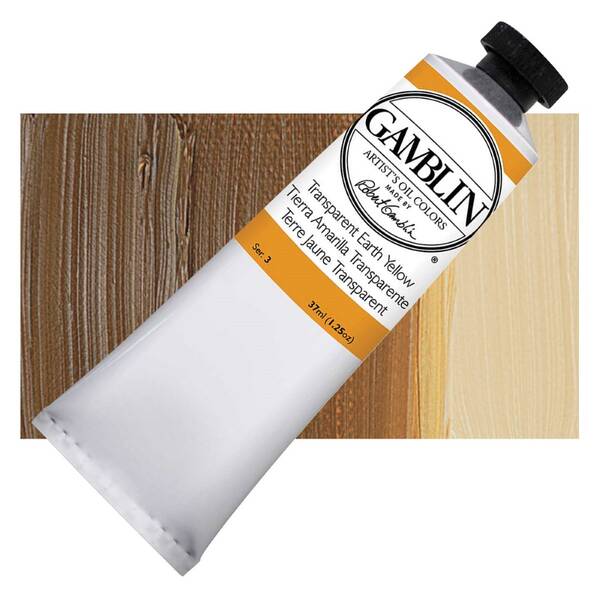 Gamblin Artist Grade Yağlı Boya 37Ml Seri 3 Transparent Earth Yellow - 1
