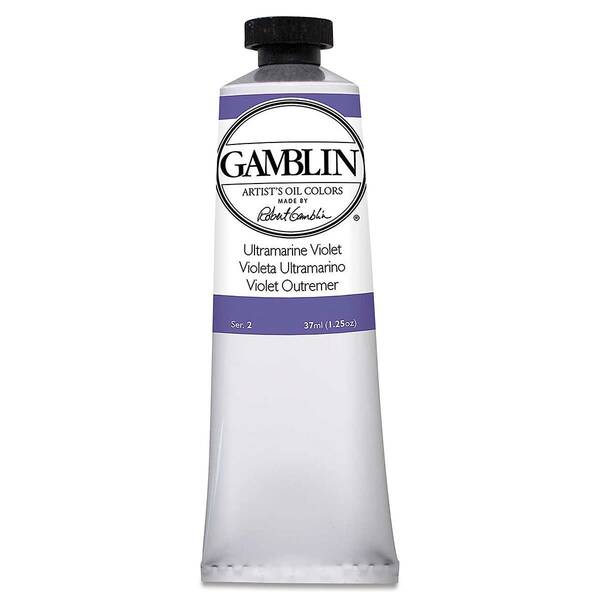 Gamblin Artist Grade Yağlı Boya 37Ml Seri 2 Ultramarine Violet - 3