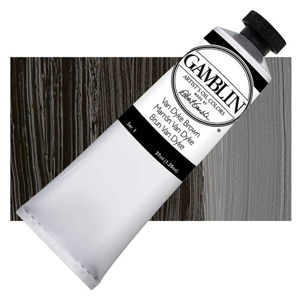 Gamblin Artist Grade Yağlı Boya 37Ml Seri 1 Van Dyke Brown - 1