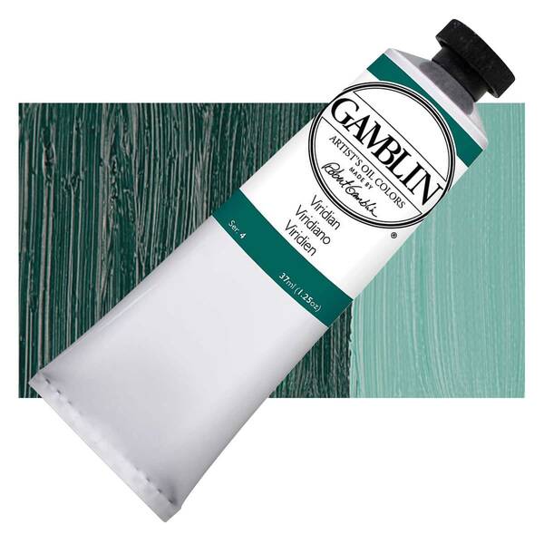 Gamblin Artist Grade Yağlı Boya 37Ml Seri 4 Viridian - 1