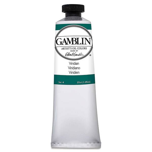 Gamblin Artist Grade Yağlı Boya 37Ml Seri 4 Viridian - 3