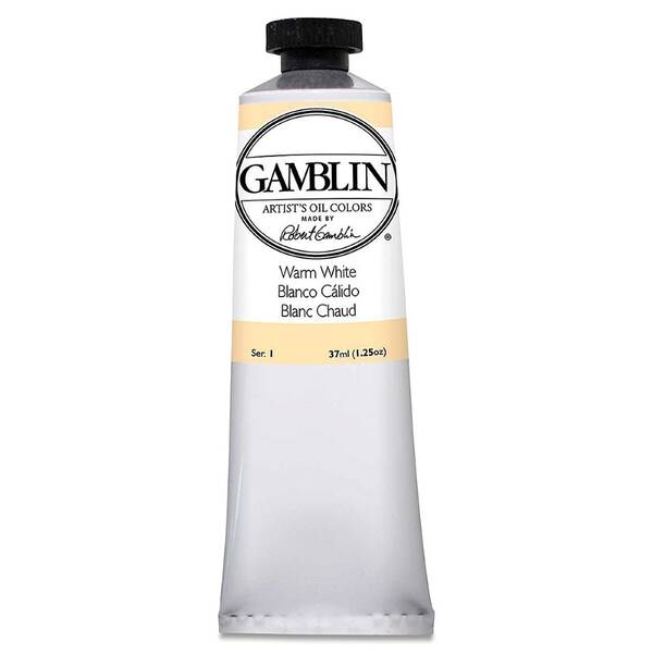 Gamblin Artist Grade Yağlı Boya 37Ml Seri 1 Warm White - 3