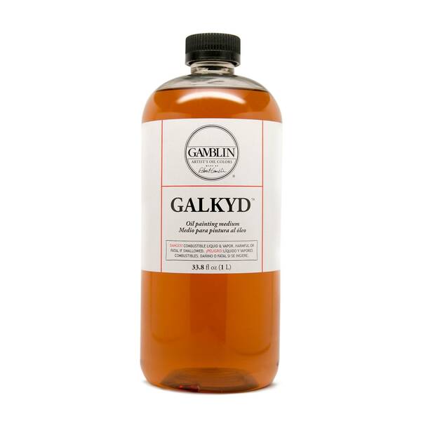 Gamblin Galkyd 33.8 Fl Oz (1 L) - 1