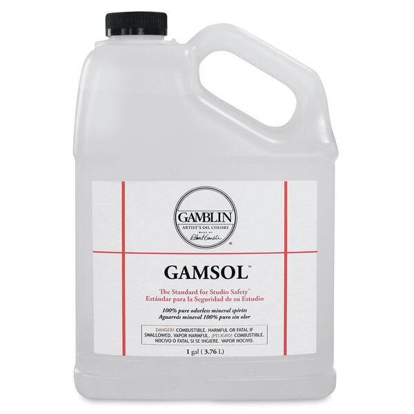 Gamblin Gamsol 128 Fl Oz (3.76 L) - 1