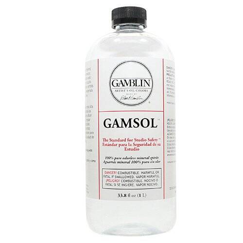 Gamblin Gamsol 33.8 Fl Oz 1 L - 1