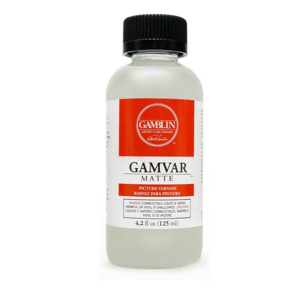 Gamblin Gamvar Matte 4.2 Fl Oz (125Ml) - 1