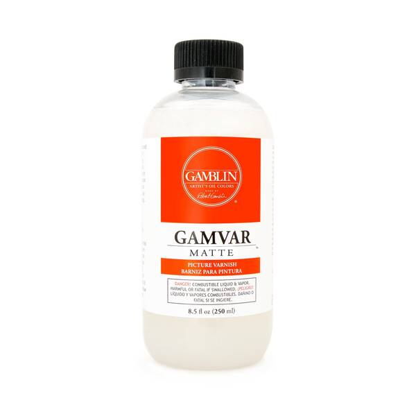 Gamblin Gamvar Matte 8.5 Fl Oz (250Ml) - 1