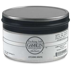 Gamblin - Gamblin Gravür Boyası S1 Etching White