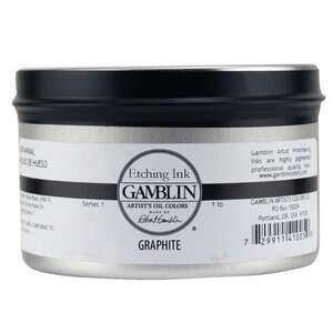 Gamblin - Gamblin Gravür Boyası S2 Graphite