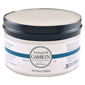 Gamblin - Gamblin Gravür Boyası S2 Phthalo Green