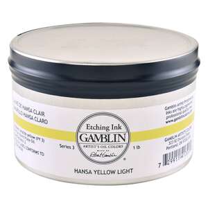 Gamblin - Gamblin Gravür Boyası S3 Hansa Yellow Light
