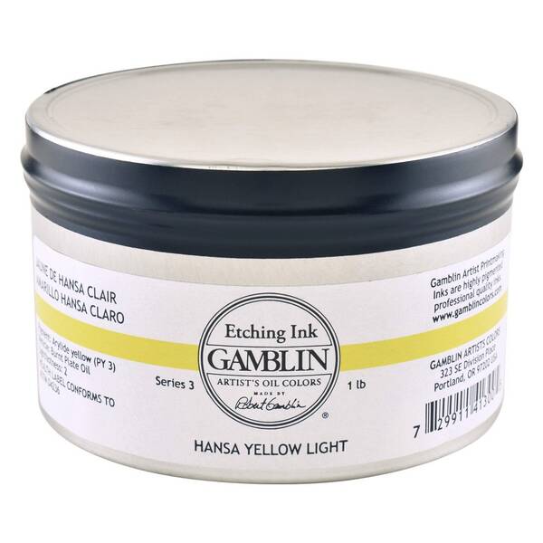 Gamblin Gravür Boyası S3 Hansa Yellow Light