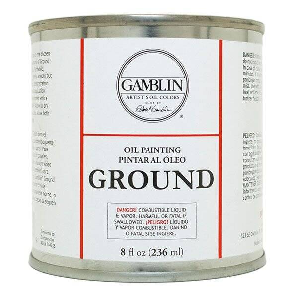 Gamblin Ground 8 Fl Oz (236Ml) - 1