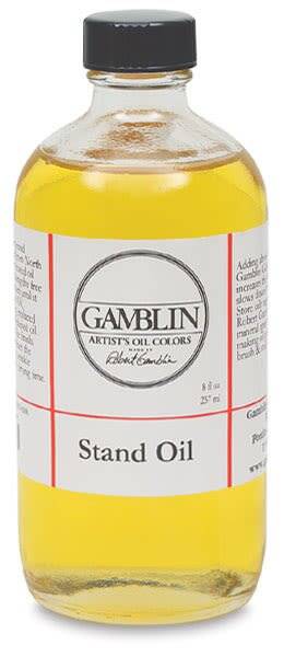 Gamblin Linseed Stand Oil 8.5 Fl Oz (250Ml) - 1