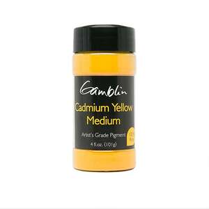 Gamblin Pigment 101gr Cadmium Yellow Medium - 3