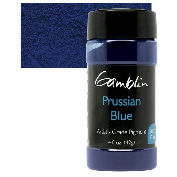 Gamblin Pigment 42gr Prussian Blue - 1