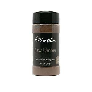 Gamblin Pigment 47gr Raw Umber - 3