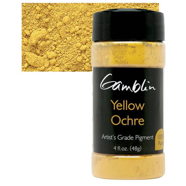 Gamblin Pigment 48gr Yellow Ochre - 1