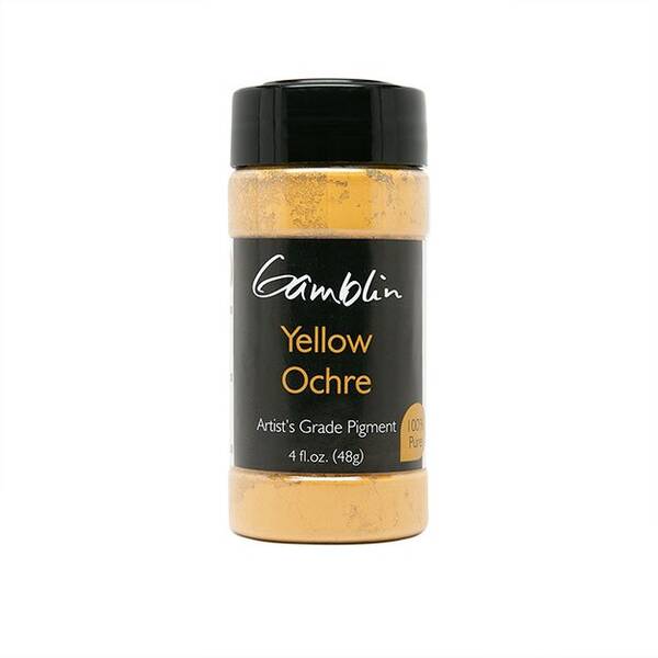 Gamblin Pigment 48gr Yellow Ochre - 3