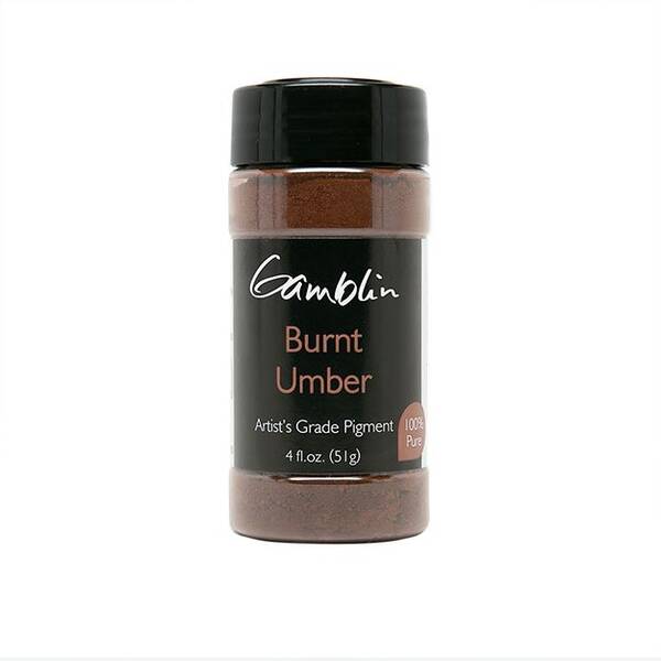 Gamblin Pigment 51gr Burnt Umber - 3