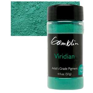 Gamblin Pigment 57gr Viridian - Thumbnail