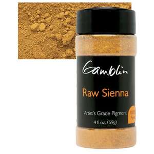 Gamblin Pigment 59gr Raw Sienna - 1