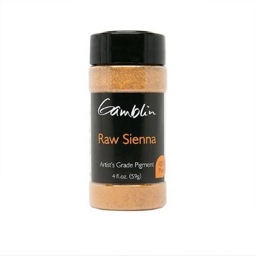 Gamblin Pigment 59gr Raw Sienna - 3