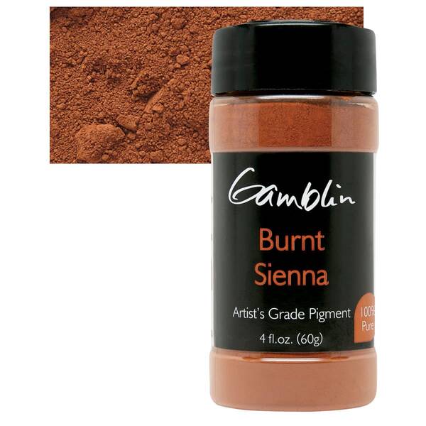 Gamblin Pigment 60gr Burnt Sienna - 1