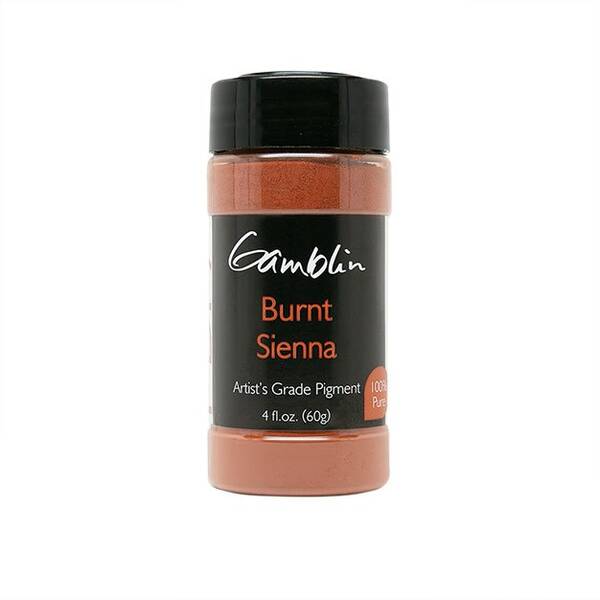 Gamblin Pigment 60gr Burnt Sienna - 3