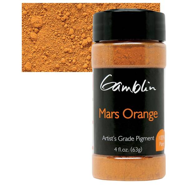 Gamblin Pigment 63gr Mars Orange