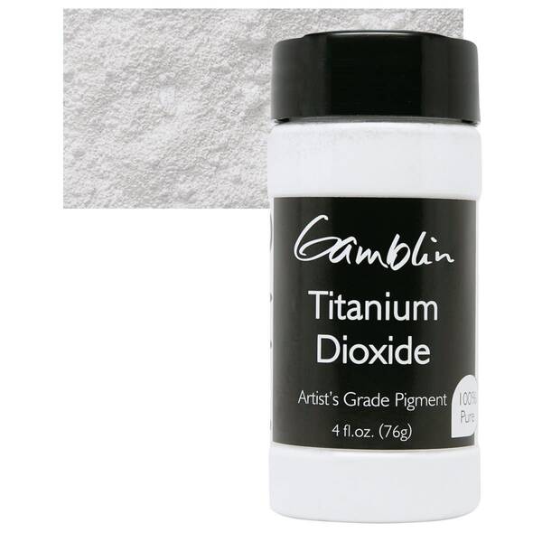 Gamblin Pigment 76gr Titanium Dioxide