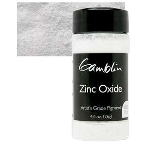 Gamblin - Gamblin Pigment 76gr Zinc Oxide