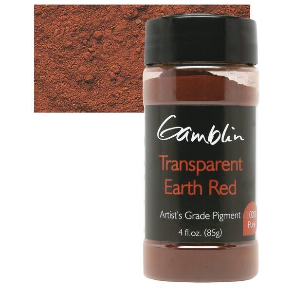 Gamblin Pigment 85gr Transparent Earth Red - 1