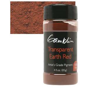 Gamblin - Gamblin Pigment 85gr Transparent Earth Red