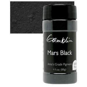 Gamblin Pigment 88gr Mars Black - 1