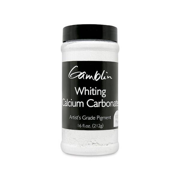 Gamblin Pigment 212gr Whiting Calcium Carbonate - 3