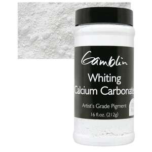 Gamblin - Gamblin Pigment 212gr Whiting Calcium Carbonate