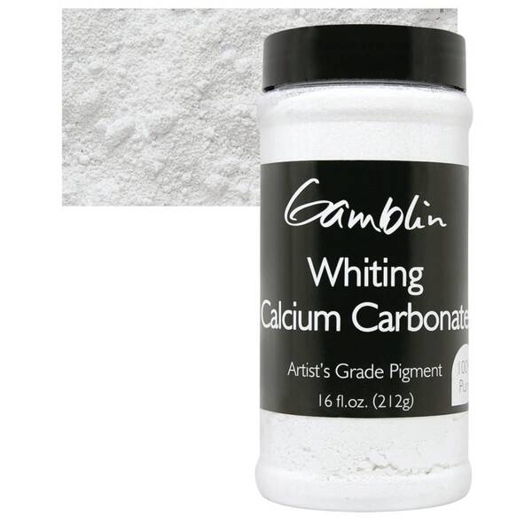 Gamblin Pigment 212gr Whiting Calcium Carbonate - 1