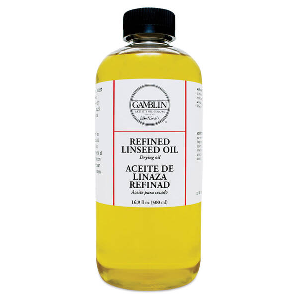 Gamblin Refined Linseed Oil