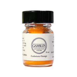 Gamblin - Gamblin Restorasyon Boyası 15ml 80120.50 Cadmium Orange