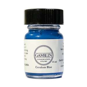 Gamblin - Gamblin Restorasyon Boyası 15ml 80200.50 Cerulean Blue