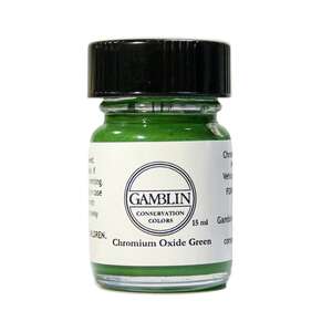 Gamblin Restorasyon Boyası 15ml 80215.50 Chromium Oxide Green - 1