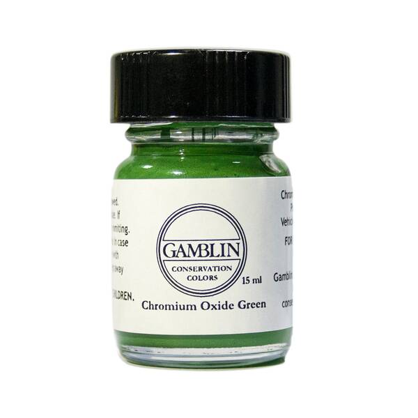 Gamblin Restorasyon Boyası 15ml 80215.50 Chromium Oxide Green