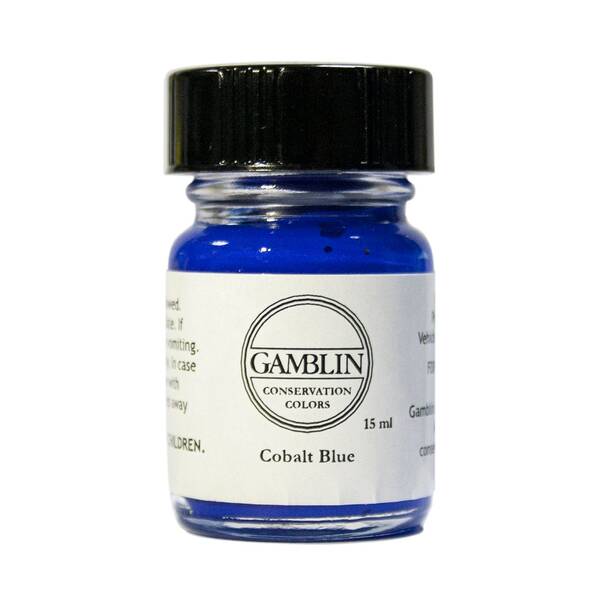 Gamblin Restorasyon Boyası 15ml 80220.50 Cobalt Blue - 1