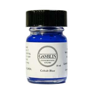 Gamblin - Gamblin Restorasyon Boyası 15ml 80220.50 Cobalt Blue