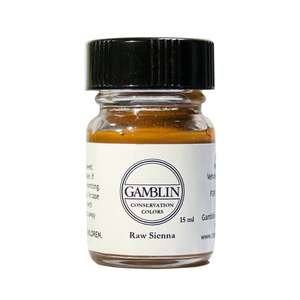 Gamblin Restorasyon Boyası 15ml 80610.50 Raw Sienna - 1