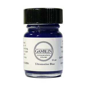 Gamblin Restorasyon Boyası 15ml 80700.50 Ultramarine Blue - Thumbnail