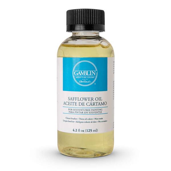 Gamblin Safflower Oil 4.2 Fl Oz (125Ml) - 1